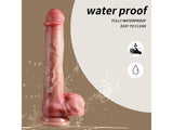 11 Inch Vibrating Realistic Penis Dildo with Remote Control Harness Optional