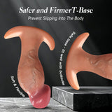 4 Size Wearable Silicone Dildos - Anal Plug - Soft Liquid Silicone Dildo