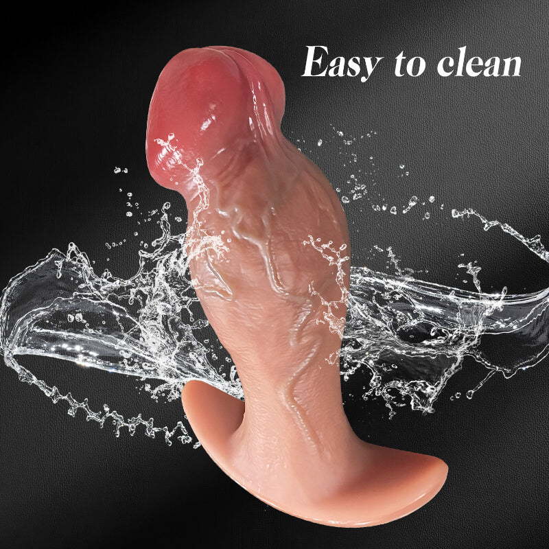 4 Size Wearable Silicone Dildos - Anal Plug - Soft Liquid Silicone Dildo