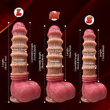 3 Size Liquid Silicone Dildos - Anal Training Dildos