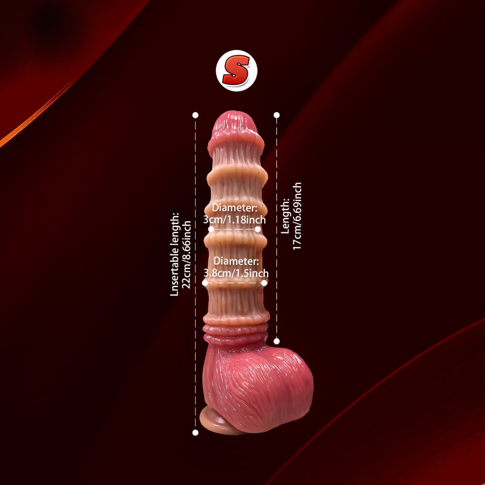 3 Size Liquid Silicone Dildos - Anal Training Dildos