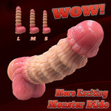 3 Size Liquid Silicone Dildos - Anal Training Dildos