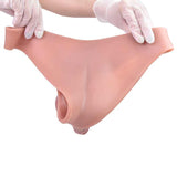 WATCH VIDEO, Hollow Strap on Dildo Unisex Silicone Strapon Hollow Dildo Pants Wearable Penis Sleeve Panties For Men Dick Enlargement