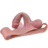 WATCH VIDEO, Hollow Strap on Dildo Unisex Silicone Strapon Hollow Dildo Pants Wearable Penis Sleeve Panties For Men Dick Enlargement