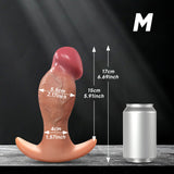 4 Size Wearable Silicone Dildos - Anal Plug - Soft Liquid Silicone Dildo