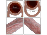 3 Size Realistic Penis Sleeve Penis Extender