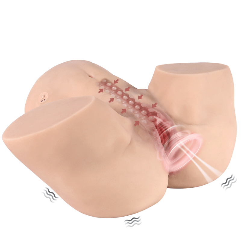 Vibration-Sucking ASS Masturbators Sex Toys