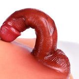WATCH VIDEO Realistic Solid Trap On Dildo / Penis form silicone lesbian wearable cock pants (USA PRICE)