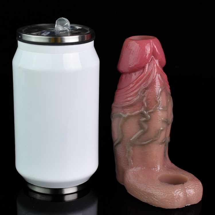 WATCH VIDEO  Penis Sleeve- S8111 (Skin) (USA PRICE)