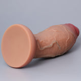 New 5 Size Real Skin Texture Dildos - Liquid Silicone Lifelike Dildo