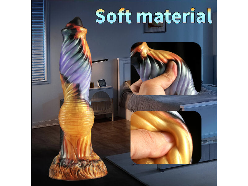 WATCH VIDEO, 10 inch Vibrating Dildo Thrusting Dildo Vibrating Realistic Huge Dildo