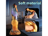 WATCH VIDEO, 10 inch Vibrating Dildo Thrusting Dildo Vibrating Realistic Huge Dildo