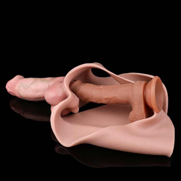 WATCH VIDEO - Hollow Strap-on Dildo Hollow Penis - Model G1211