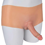 WATCH VIDEO Strap on dildo for lesbian real skin feeling dildo, Solid Strap On Dildo (USA PRICE)
