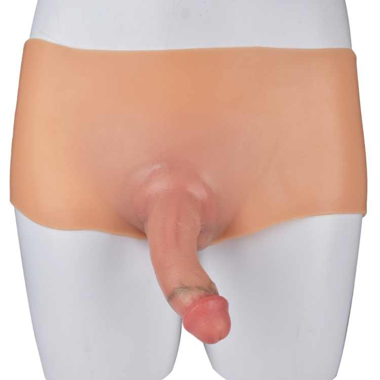 WATCH VIDEO Strap on dildo for lesbian real skin feeling dildo, Solid Strap On Dildo (USA PRICE)