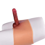 WATCH VIDEO Realistic Solid Trap On Dildo / Penis form silicone lesbian wearable cock pants (USA PRICE)