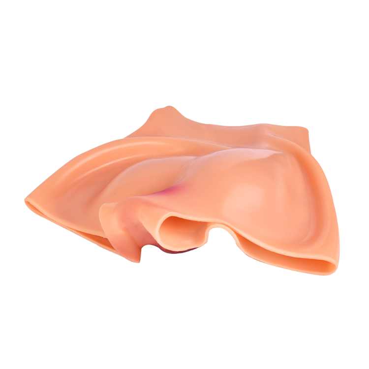WATCH VIDEO  6.8 inches Soft Realistic Strap on Dildo Solid Silicone Penis Wear Pants Lesbian (USA PRICE)