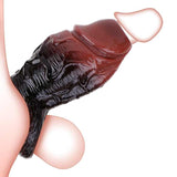 WATCH VIDEO / Black Penis Sleeves - S8108 (Black) (USA PRICE)