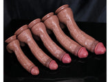 WATCH VIDEO, 5 Size Realistic Dildos - Realistic Strap Ons Dildos
