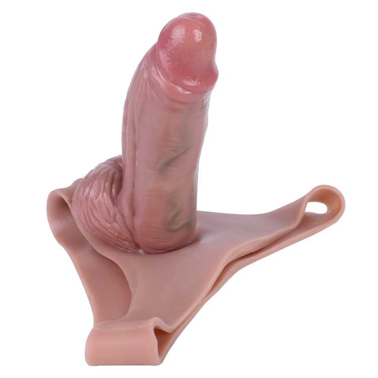 WATCH VIDEO - Hollow Strap on Dildo Model 8517
