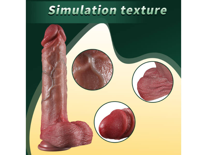 3 in 1 Vibrating Realistic Penis Dildo with Remote Control Harness Optional