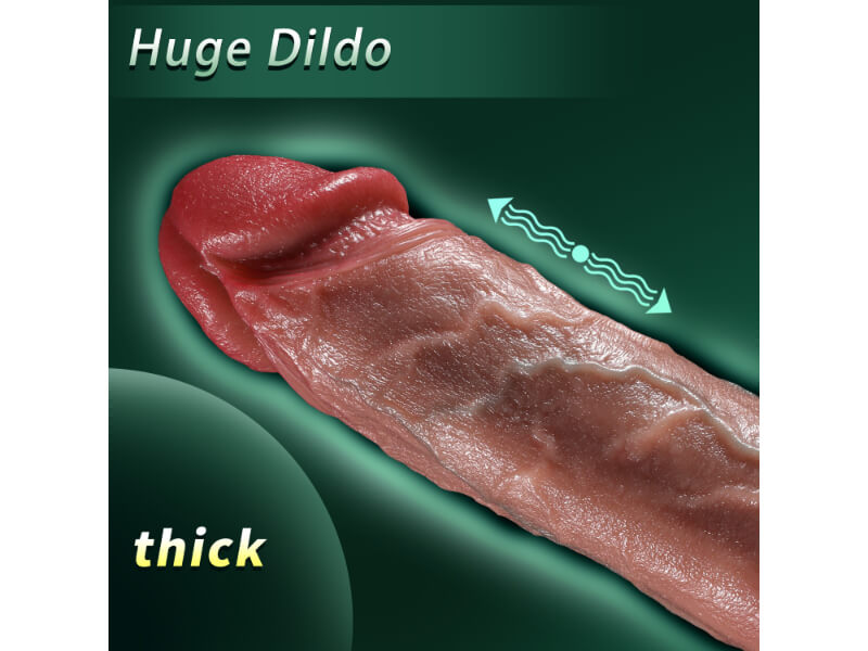 3 in 1 Vibrating Realistic Penis Dildo with Remote Control Harness Optional