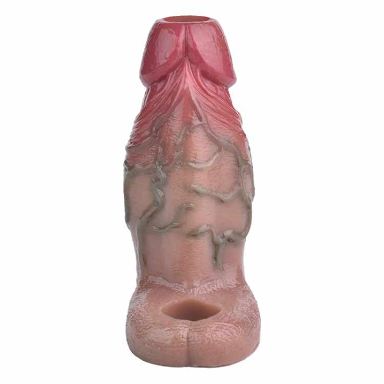 WATCH VIDEO  Penis Sleeve- S8111 (Skin) (USA PRICE)