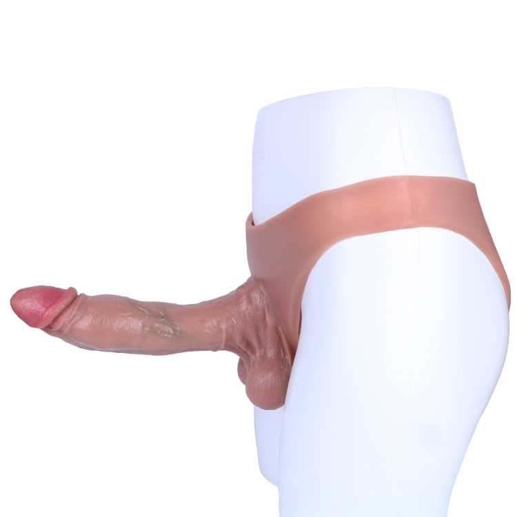 WATCH VIDEO - Hollow Strap on Dildo Model 8518