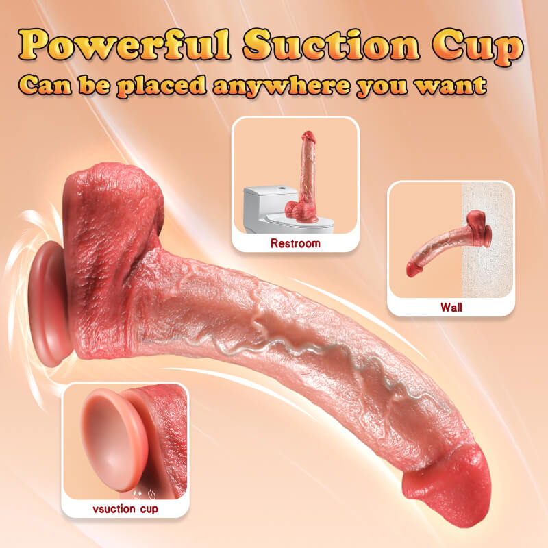 3 in 1 Thrusting Dildo Vibrating Realistic Penis Dildo Dildo with Remote Control Harness Optional