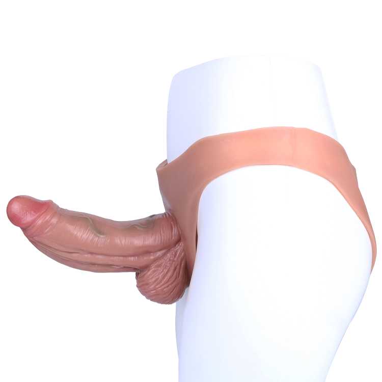 WATCH VIDEO - Hollow Strap on Dildo Model 8517