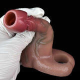 WATCH VIDEO  Penis Sleeve- S8111 (Skin) (USA PRICE)