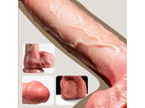 11 Inch Vibrating Realistic Penis Dildo with Remote Control Harness Optional