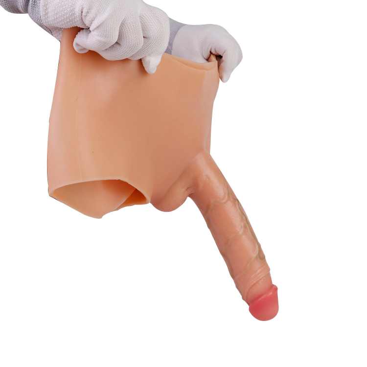 WATCH VIDEO Silicone Pegging Strap on Dildo for Women & Man Penis Pants (USA PRICE )