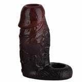 WATCH VIDEO Black Penis Sleeve- S8110 (Black) (USA PRICE)