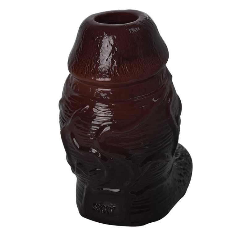 WATCH VIDEO Black Penis Sleeve- S8109 (Black) (USA PRICE)