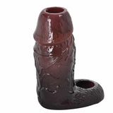 WATCH VIDEO Black Penis Sleeve- S8110 (Black) (USA PRICE)