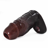 WATCH VIDEO Black Penis Sleeve- S8110 (Black) (USA PRICE)