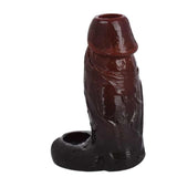 WATCH VIDEO Black Penis Sleeve- S8111 (Black) (USA PRICE)
