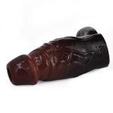 WATCH VIDEO Black Penis Sleeve- S8111 (Black) (USA PRICE)