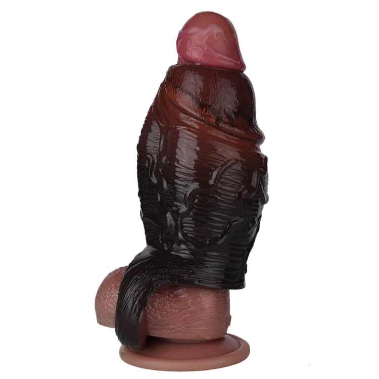 WATCH VIDEO / Black Penis Sleeves - S8108 (Black) (USA PRICE)