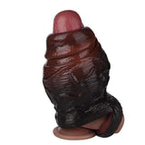 WATCH VIDEO Black Penis Sleeve- S8109 (Black) (USA PRICE)