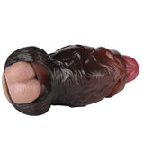 WATCH VIDEO Black Penis Sleeve- S8109 (Black) (USA PRICE)