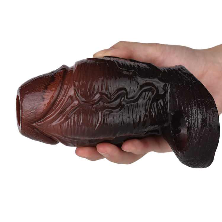 WATCH VIDEO / Black Penis Sleeves - S8108 (Black) (USA PRICE)