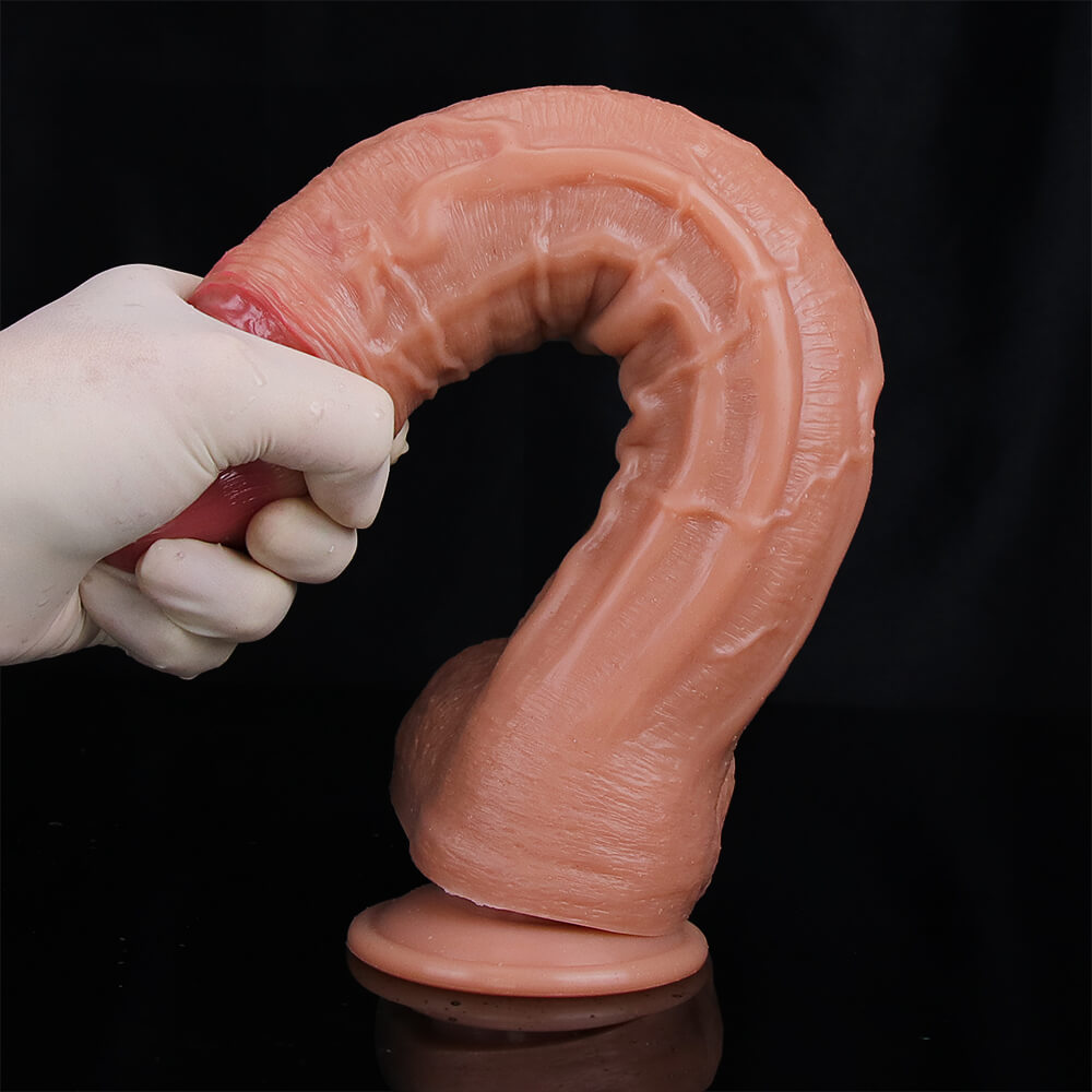 WATCH VIDEO, 3 Color 10 Inch Realistic Dildo Harness Optional