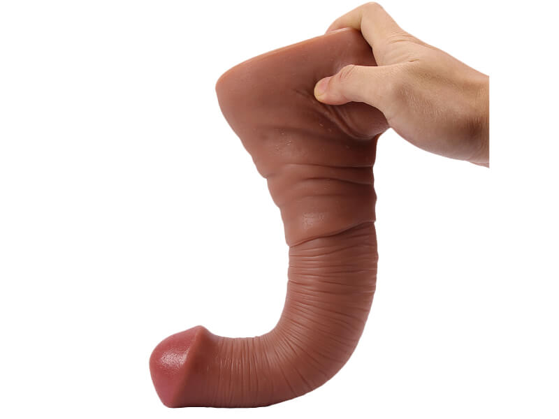 WATCH VIDEO,  Realistic Oversized Elephant Dildo