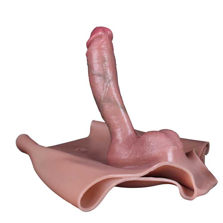 WATCH VIDEO - Hollow Strap on Dildo  Model 8514
