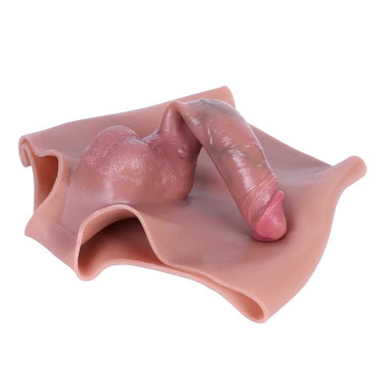 WATCH VIDEO - Hollow Strap on Dildo  Model 8514