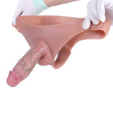 WATCH VIDEO - Hollow Strap on Dildo Model 8512-R
