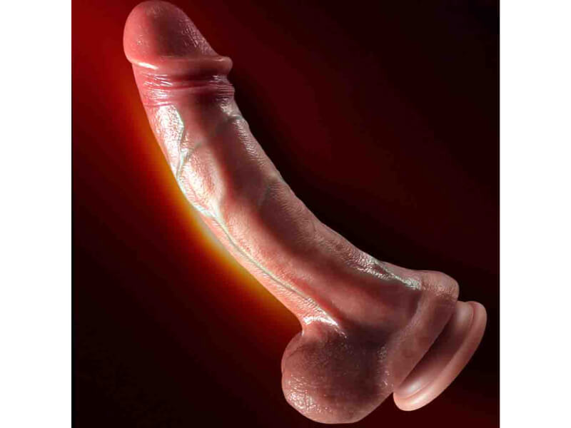 Soft Liquid Silicone Dildo, Realistic Dildos Feels Like Skin Lifelike Dildo