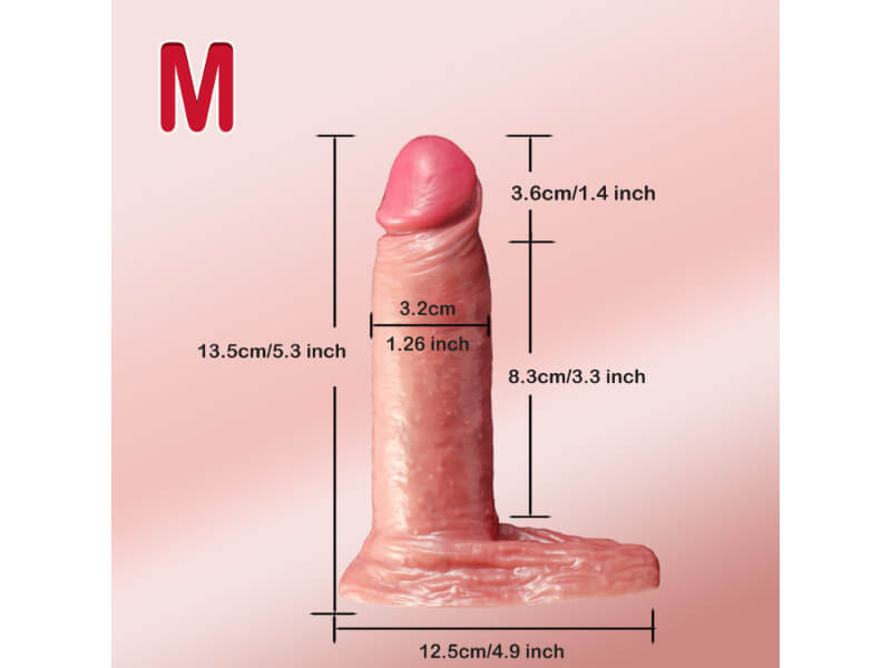3 Size Realistic Penis Sleeve Penis Extender